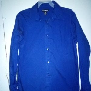 George Button Down Shirt Boys Size 14/16 (XL) NWOT